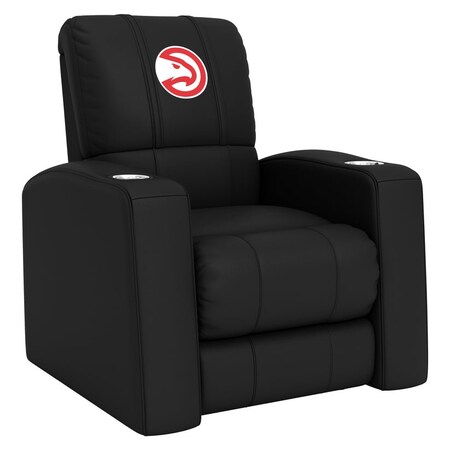 Dreamseat Home Theater Recliner with Atlanta Hawks Logo XZ418301RHTCDBLK-PSNBA30001